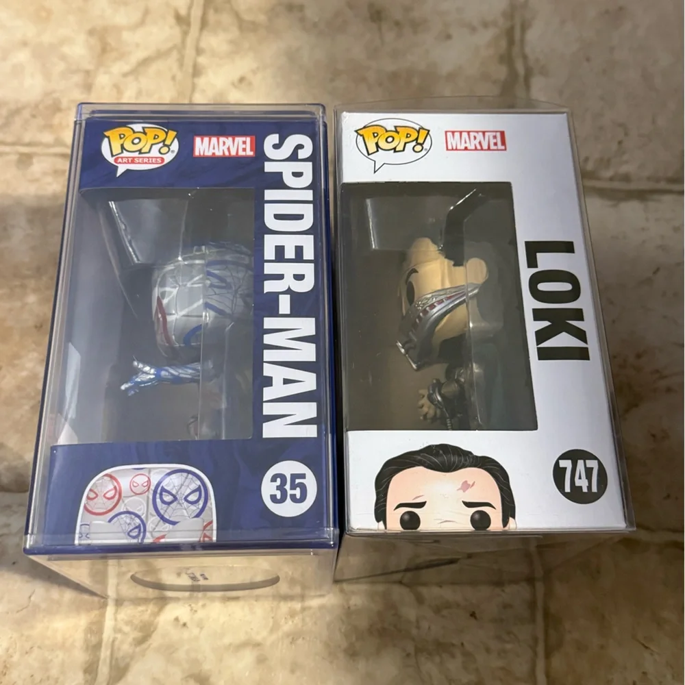 Funko Marvel Bundle Loki and Spiderman - Picture 2 of 6